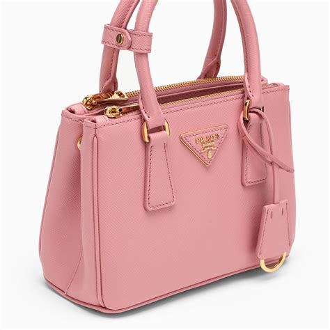 prada pink bee|prada galleria bag.